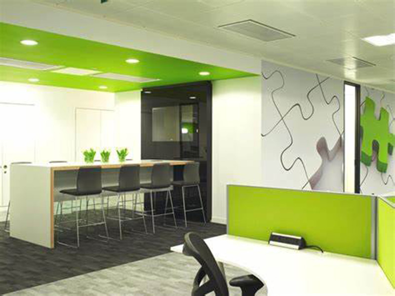 绿色植物点缀办公室让人更舒适